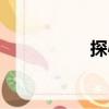 探心（關(guān)于探心簡介）