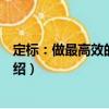 定標：做最高效的領導者（關于定標：做最高效的領導者介紹）