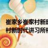 崔家鄉(xiāng)崔家村新時代講習(xí)所村志愿服務(wù)隊（關(guān)于崔家鄉(xiāng)崔家村新時代講習(xí)所村志愿服務(wù)隊簡介）