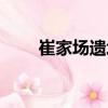 崔家場遺址（關于崔家場遺址簡介）