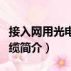 接入網(wǎng)用光電混合纜（關(guān)于接入網(wǎng)用光電混合纜簡(jiǎn)介）
