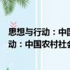 思想與行動(dòng)：中國農(nóng)村社會(huì)工作探索性研究（關(guān)于思想與行動(dòng)：中國農(nóng)村社會(huì)工作探索性研究介紹）