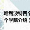 哈利波特四個學(xué)院分別代表什么（哈利波特四個學(xué)院介紹）