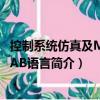 控制系統(tǒng)仿真及MATLAB語言（關(guān)于控制系統(tǒng)仿真及MATLAB語言簡(jiǎn)介）