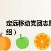 定遠(yuǎn)移動(dòng)黨團(tuán)志愿服務(wù)隊(duì)（關(guān)于定遠(yuǎn)移動(dòng)黨團(tuán)志愿服務(wù)隊(duì)介紹）
