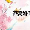 燕窩如何食用（燕窩應(yīng)該怎么吃）
