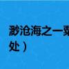 渺滄海之一粟的上一句（這句話的意思及其出處）