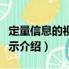 定量信息的視覺顯示（關(guān)于定量信息的視覺顯示介紹）