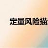 定量風(fēng)險描述（關(guān)于定量風(fēng)險描述介紹）