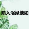 陷入沼澤地如何自救（陷入沼澤地自救技巧）