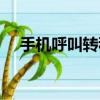 手機呼叫轉(zhuǎn)移怎么弄（什么是呼叫轉(zhuǎn)移）