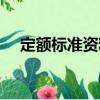 定額標準資料（關(guān)于定額標準資料介紹）