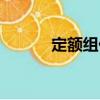 定額組價（關(guān)于定額組價介紹）