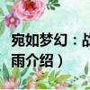 宛如夢(mèng)幻：戰(zhàn)國(guó)風(fēng)雨（關(guān)于宛如夢(mèng)幻：戰(zhàn)國(guó)風(fēng)雨介紹）