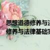 思想道德修養(yǎng)與法律基礎實踐教學指導教程（關于思想道德修養(yǎng)與法律基礎實踐教學指導教程介紹）