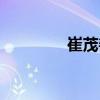 崔茂善（關(guān)于崔茂善簡介）