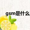 gsm是什么網(wǎng)絡(luò)（gsm是什么網(wǎng)絡(luò)類型）