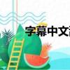 字幕中文亂碼怎么辦（其實很簡單）
