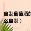 自制葡萄酒的正確方法與詳細步驟（葡萄酒怎么自制）