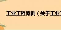 工業(yè)工程案例(關(guān)于工業(yè)工程案例簡(jiǎn)介)