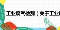 工業(yè)廢氣檢測(關(guān)于工業(yè)廢氣檢測簡介)