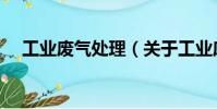 工業(yè)廢氣處理(關(guān)于工業(yè)廢氣處理簡介)