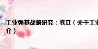 工業(yè)強(qiáng)基戰(zhàn)略研究:卷Ⅱ(關(guān)于工業(yè)強(qiáng)基戰(zhàn)略研究:卷Ⅱ簡介)