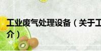 工業(yè)廢氣處理設(shè)備(關(guān)于工業(yè)廢氣處理設(shè)備簡介)
