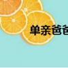 單親爸爸是什么意思（單親爸爸）