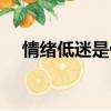情緒低迷是什么意思（低迷是什么意思）