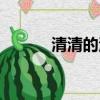 清清的河水歌詞（清清的河水）