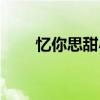 憶你思甜小說完整章節(jié)（憶你情深）