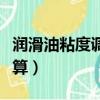 潤滑油粘度調(diào)和計(jì)算方法（潤滑油粘度調(diào)和計(jì)算）