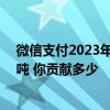微信支付2023年開出43.4億張電子票：減少碳排放4.36萬噸 你貢獻(xiàn)多少