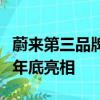 蔚來第三品牌螢火蟲提速：首發(fā)中國，或今年年底亮相