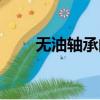 無油軸承的原理和應用（無油軸承）