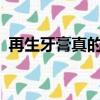 再生牙膏真的可以讓牙齒再生嗎?（再生牙）