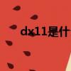 dx11是什么時間出的（dx11是什么）