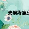 光纜終端盒是什么作用（光纜終端盒）
