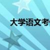大學(xué)語文考什么作文（大學(xué)語文考什么）