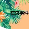 左央事件最后怎么樣了（左央事件）