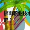 佛山職業(yè)技術(shù)學(xué)院校門（佛山職業(yè)技術(shù)學(xué)院貼吧）