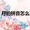 月的拼音怎么寫的拼音怎么讀的（月的拼音）