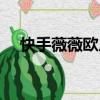 快手薇薇歐尼個人資料（快手薇薇歐尼）