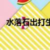 水落石出打生肖動(dòng)物（水落石出打一生肖）