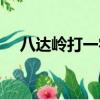 八達(dá)嶺打一字是什么字（八達(dá)嶺打一字）