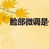 臉部微調是什么意思（微調是什么意思）
