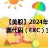 【美股】2024年09月23日上市公司名稱（艾斯能公司）股票代碼（EXC）實時行情