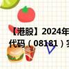 【港股】2024年10月03日上市公司名稱（時時服務）股票代碼（08181）實時行情