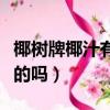 椰樹牌椰汁有營養(yǎng)價值嗎（椰樹牌椰汁是天然的嗎）